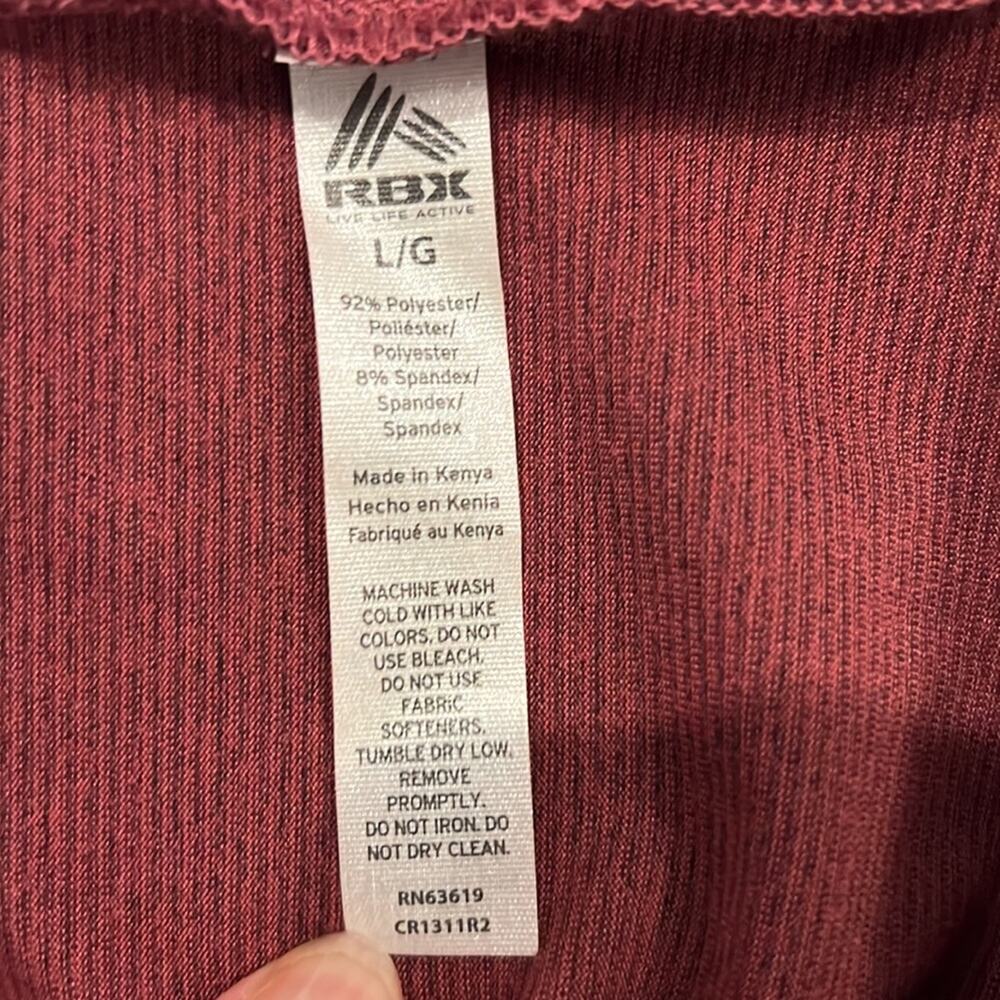 RBX Hooded Pullover with Kangaroo Pocket & Thumbholes - NWT - Size L - Picture 11 of 11